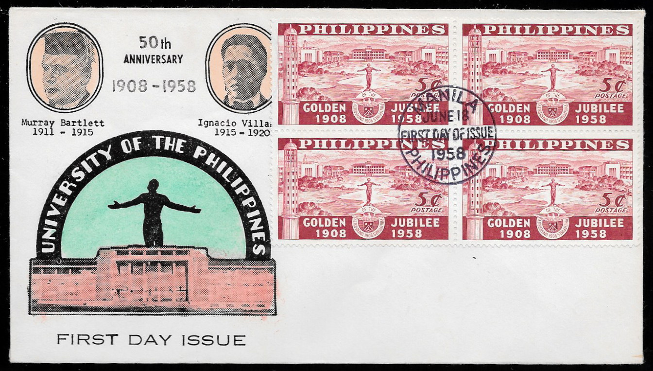 Philippines 1958 First Day Cover 